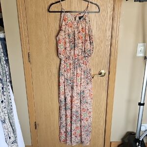 Enfocus Studio Floral Sleeveless Maxi Dress - Multicolor